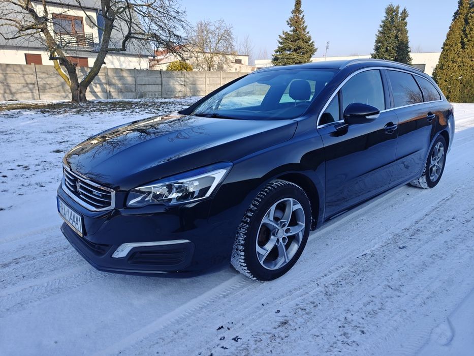 Peugeot 508 Lift Zadbany Skóra