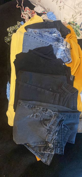 Roupa da zara e da berska venda