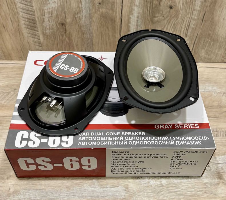 Динамики овалы / автоакустика