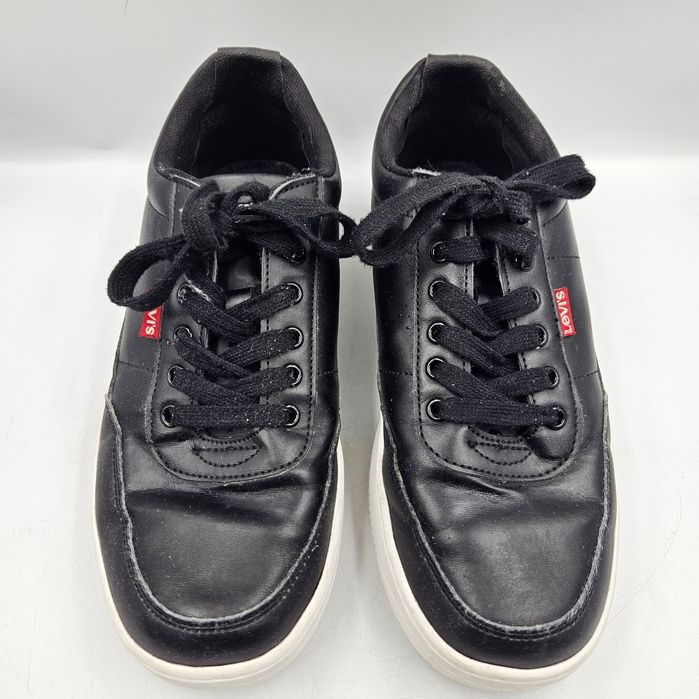 Buty Sportowe Sneakersy Męskie Levi's Czarne Rozmiar 40