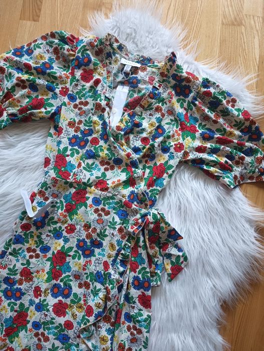Nowa sukienka zakładkowa TOPSHOP
