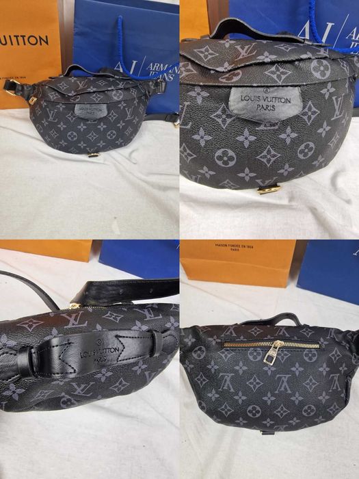 Listonoszka nerka Louis Vuitton wytłaczana nowość premium