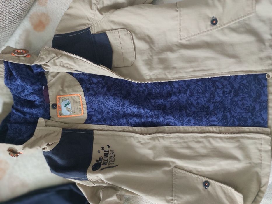Kurtka wiosenna parka 134cm