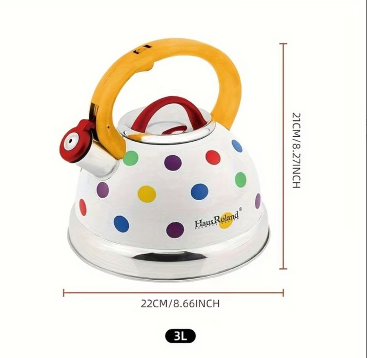 Чайник зі свистком Haus Roland 3L