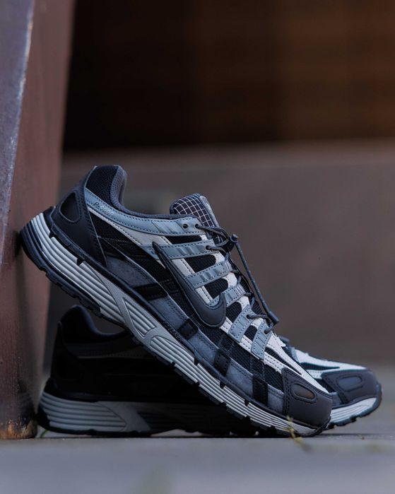 Nike P-6000 | Black Grey Blue кросівки 39–45 | Склад Львів