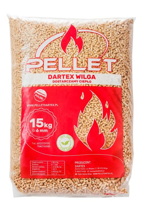 Pellet drzewny sosnowy Hiton Dartex