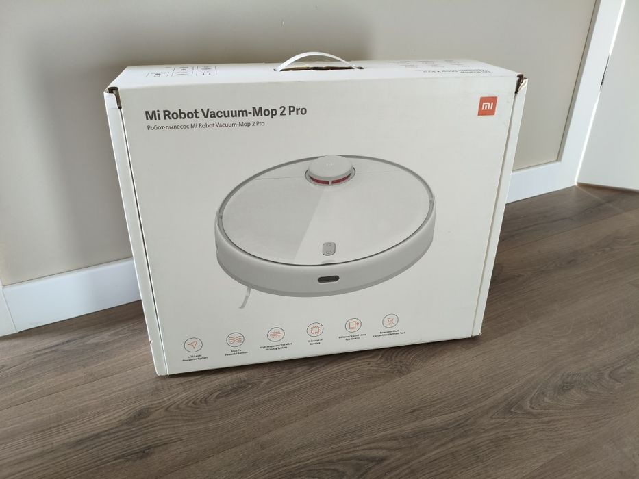 Робот пилосос Xiaomi Mi Robot Vacuum-Mop 2 Pro White
