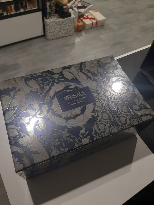 Perfume Versace Dylan Blue Coffret Lacrado (Original)