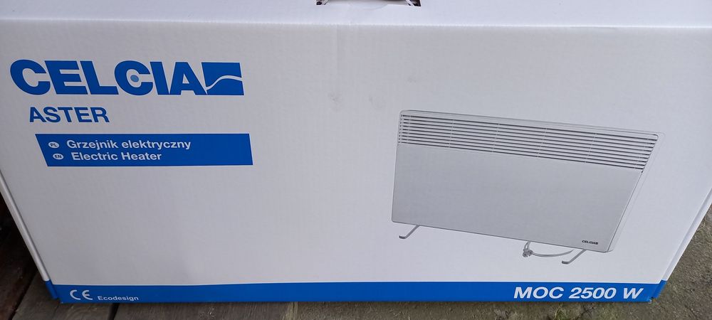 Grzejnik elektryczny Celcia Aster 2500 nowy
