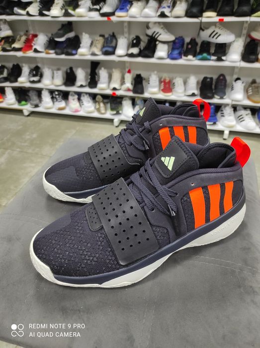 ОРИГІНАЛ 100% Кросівки Adidas Dame 8 Extply Shoes Violet IF1512 44 2/3