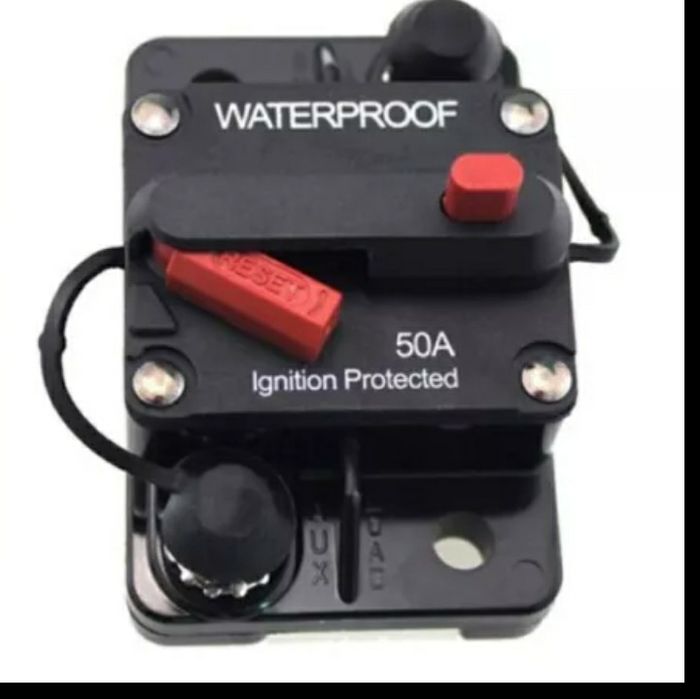 Disjuntor de proteção 12V/24V (Autocaravana / Campervan)