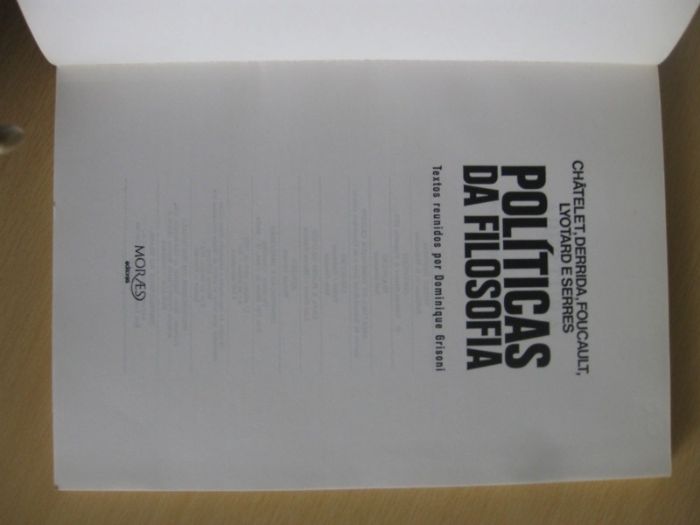 Políticas da Filosofia de Foucault, Châtelet