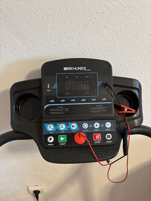 Passadeira de Corrida BEHUMAX Power Step (136 x 58 x 123 cm)