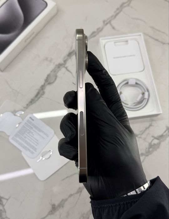 Стан Нового iPhone 15 Pro Max 256GB Neverlock 86%АКБ Natural Titanium (Магазин Гарантія)