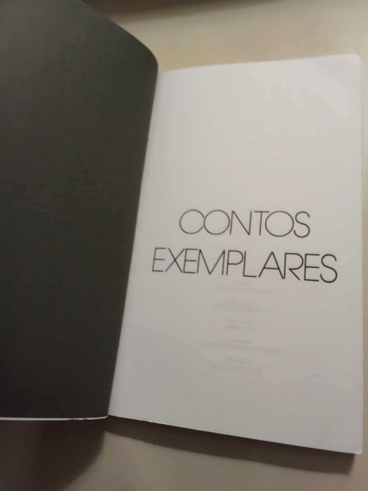 Livro Contos Exemplares