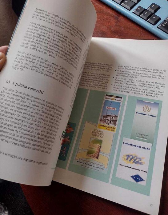 Banco BPA - Relatório de contas 1989