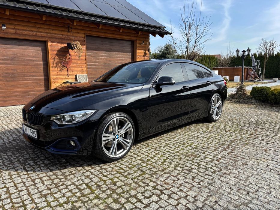 BMW Seria 4 XDrive / Leder Dakota/korall-rot / 430i