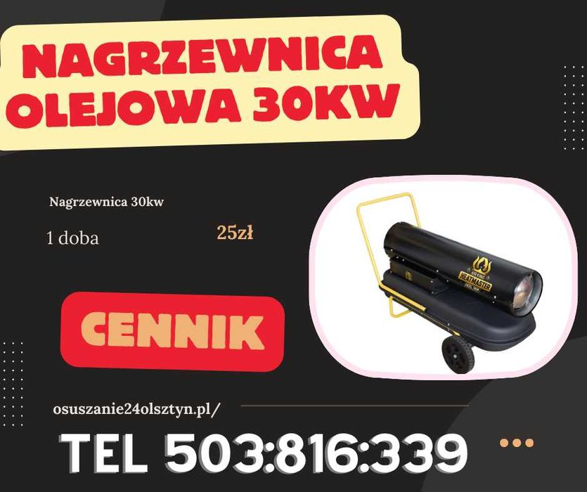 Wynajem Osuszaczy | Osuszanie Budynków| Odgrzybianie | Ozonowanie FV