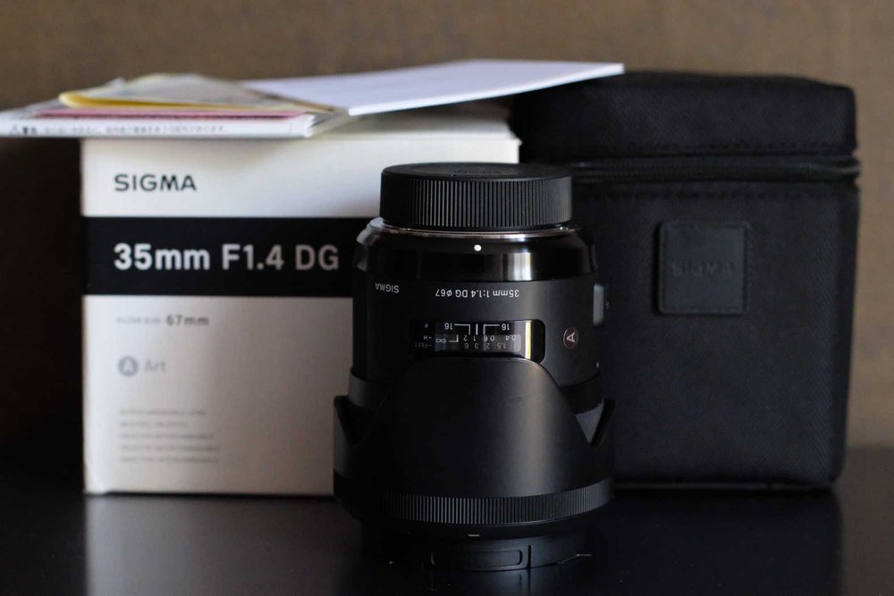 Об'єктив Sigma 35mm f 1.4 Art OS HSM DG байонет Nikon F