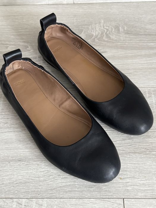Шкіряні балетки BOSS Dasy, р.40