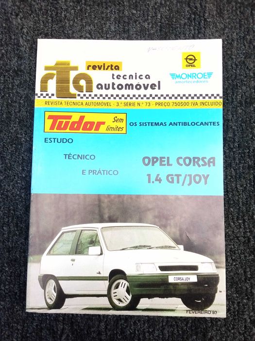 RTA: Opel Corsa A 1.4 GT / Joy