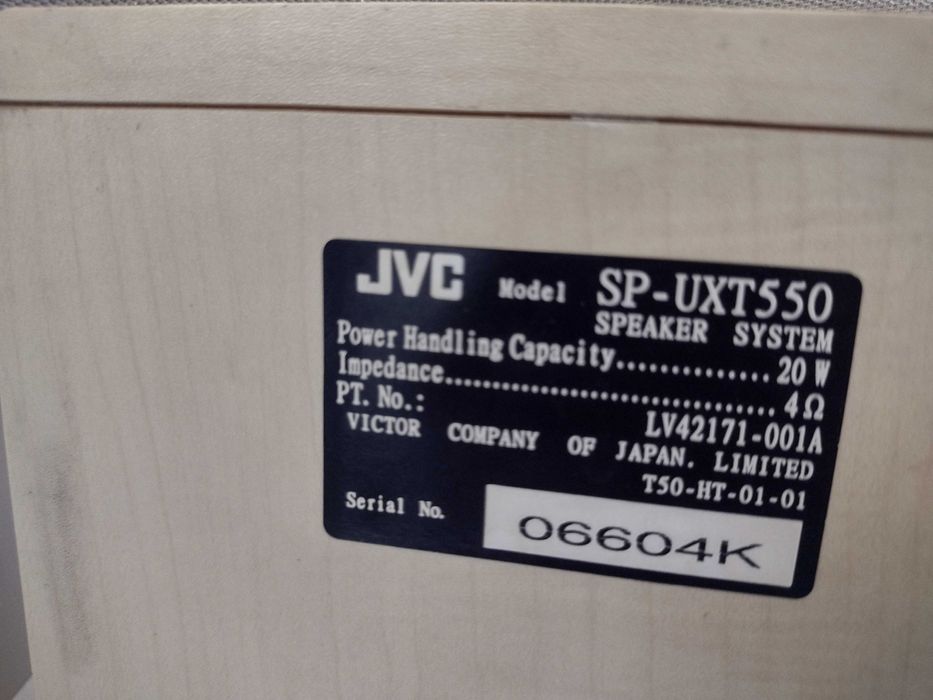 JVC uxt 550 mini wieża stereo