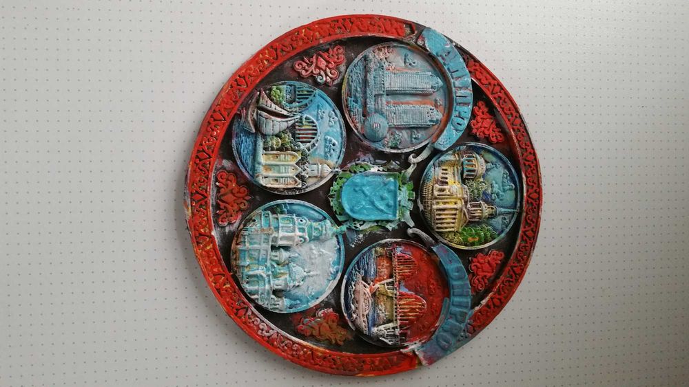 Панно-тарелка Винница, Днепр