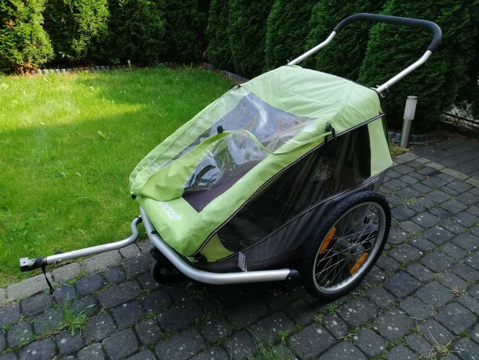 Przyczepka rowerowa Croozer 2 dla dwójki maluchów
