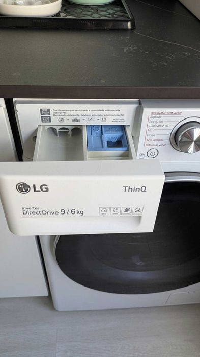 LG Máquina lavar e secar 9/6 kg