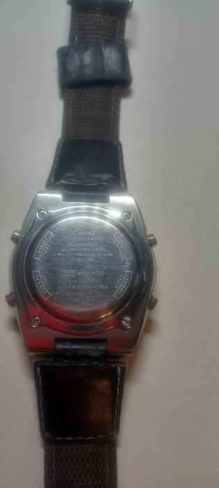 Casio AMW-700, часы рыбака, бу