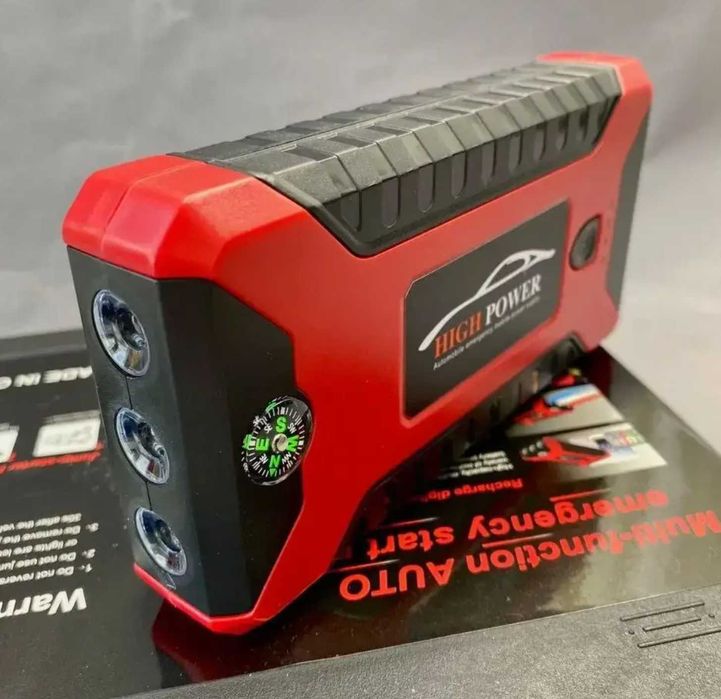 Бустер пусковий для авто пусковое устройство 300/600A 99800 mAh Акция