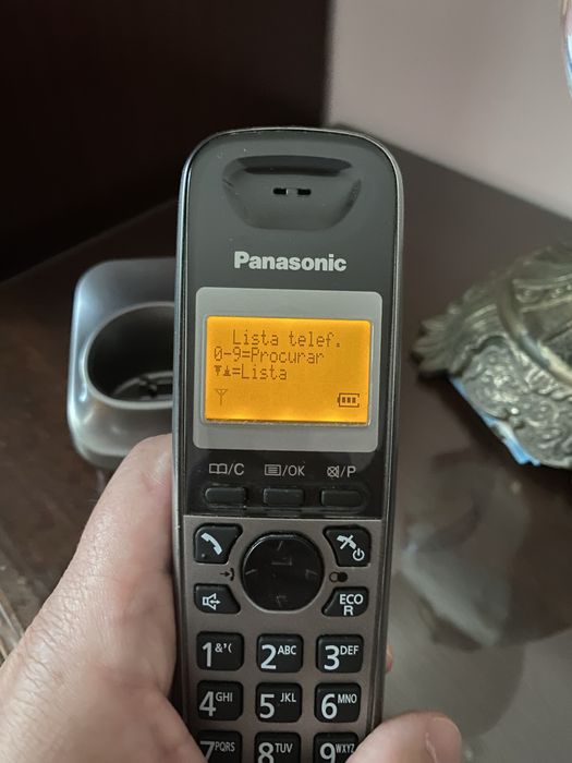 Telefone fixo sem fios Panasonic