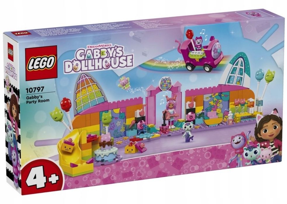 LEGO(R) GABBY'S DOLLHOUSE 10797 Sala balowa Gabi nowe