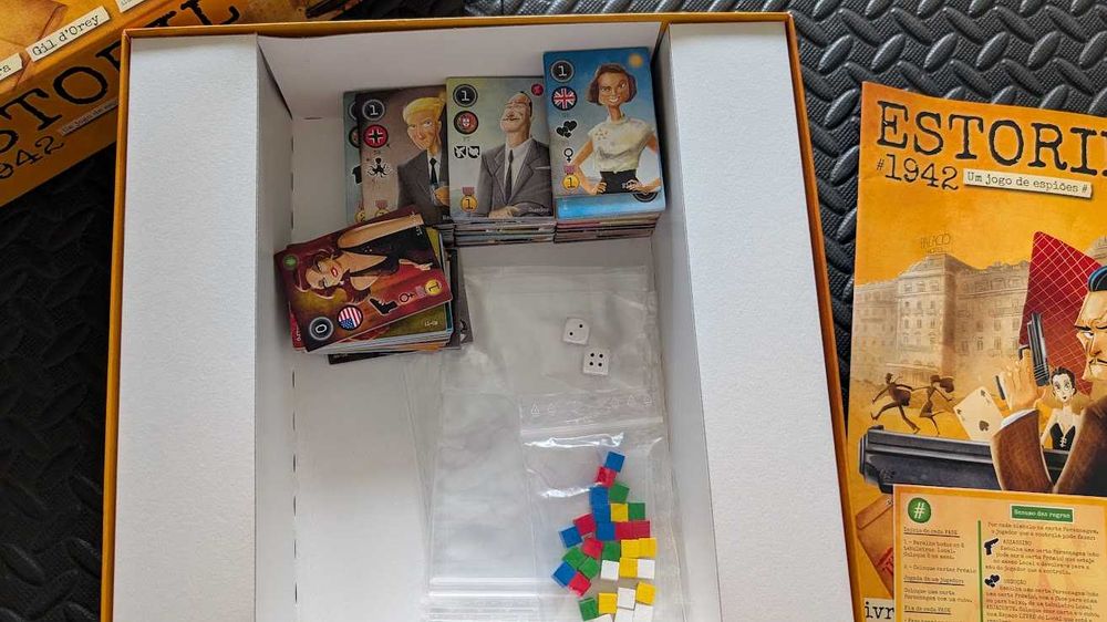 Jogo de Tabuleiro Estoril 1942