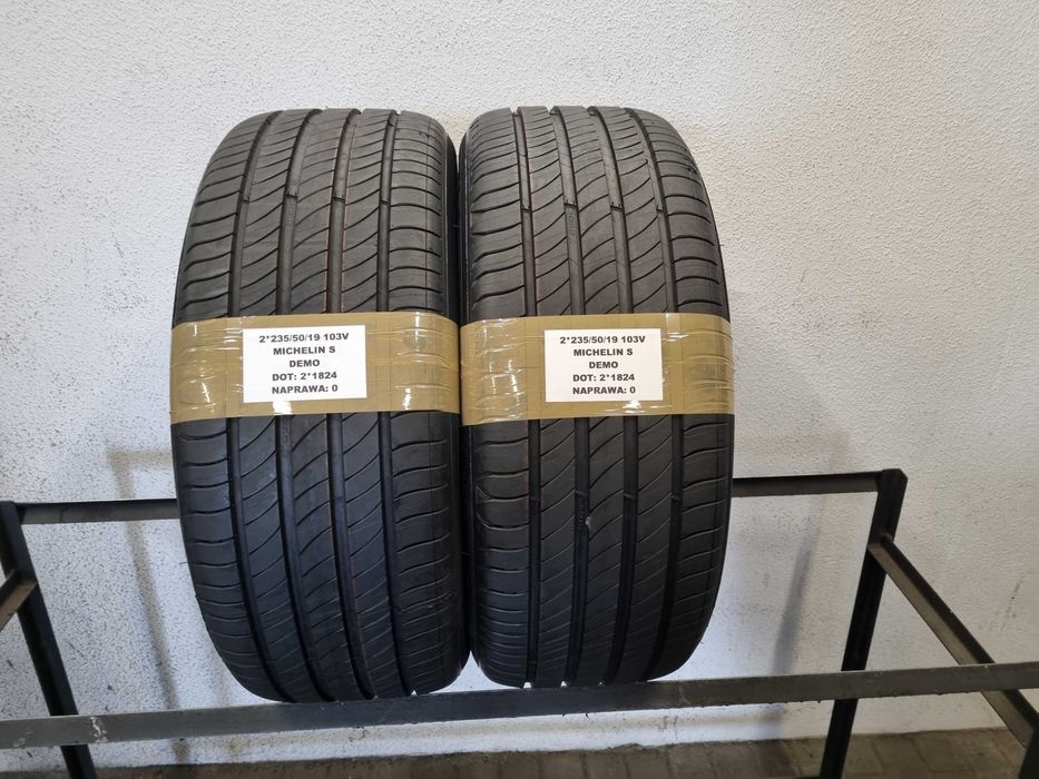 235/50/19 103V Michelin Primacy 4 S1 PARA OPON DEMO Dot.1824R