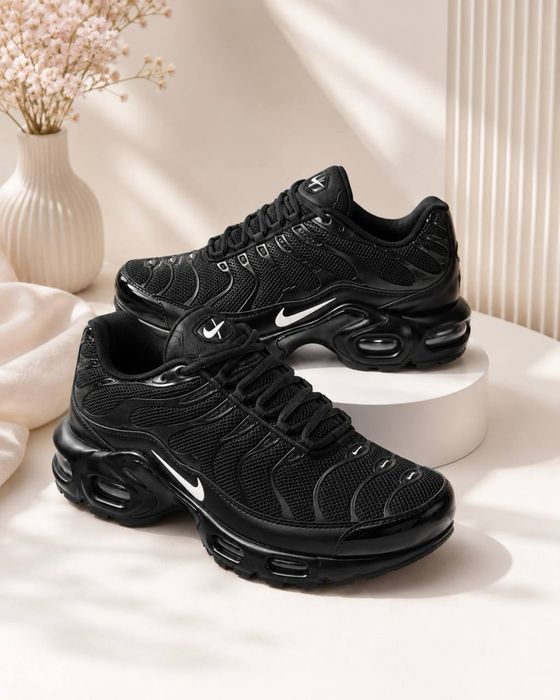 Nike Air Max TN Dn Triple Black жіночі | Чорні кросівки женские кроссовки найк данки 36-41 женская обувь