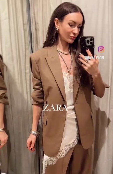 Блейзер Zara оверсайз