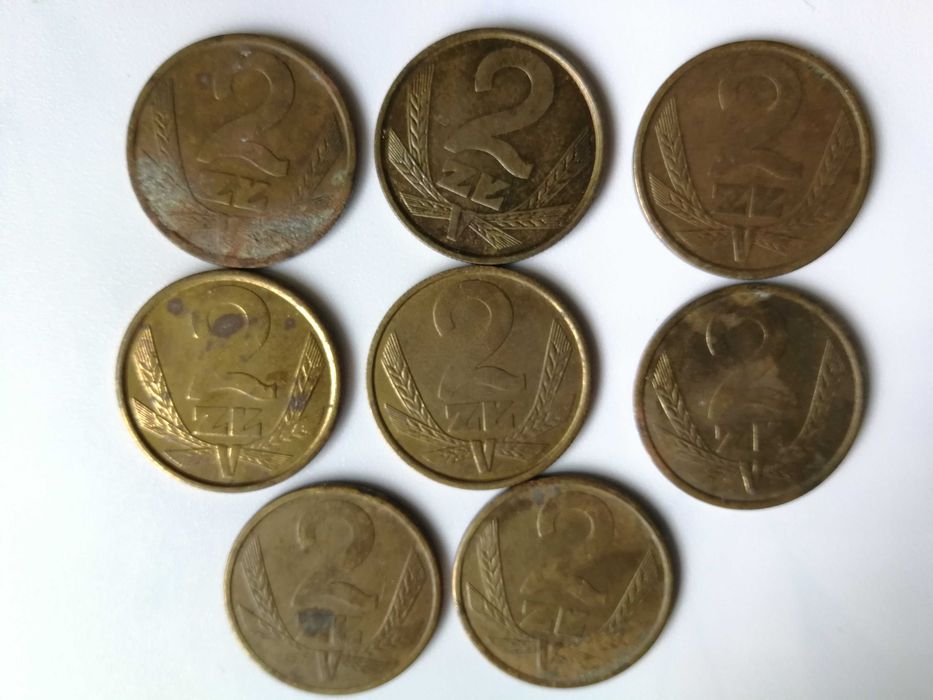Monety polskie 2zł 1979 - 1987