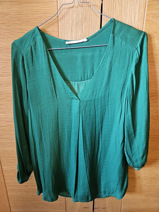 Blusa, Zara, verde.