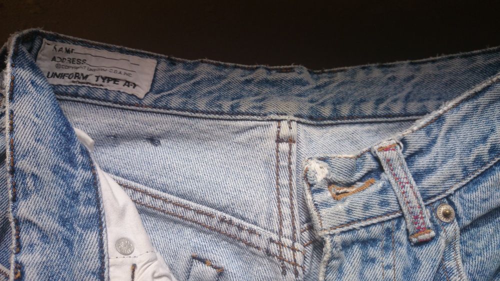 Uniform Tape Jeans, Size 32