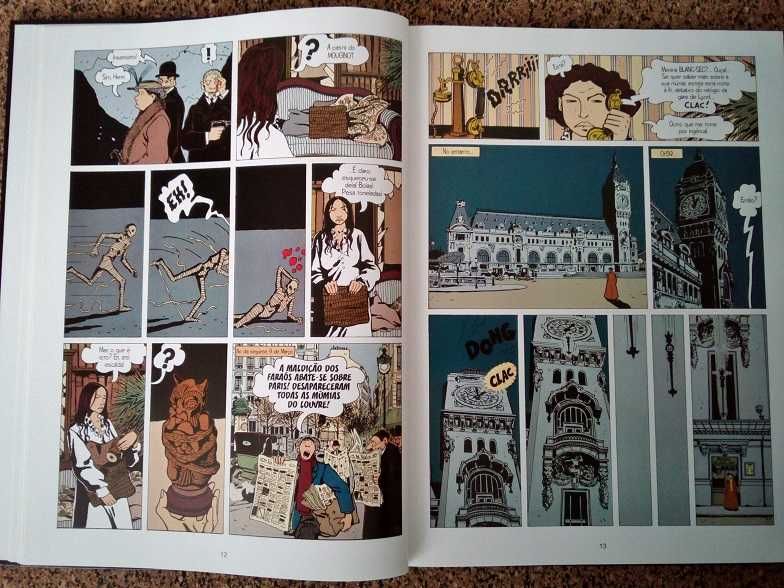 BD - Adèle Blanc-Sec volume 3 (álbum duplo)