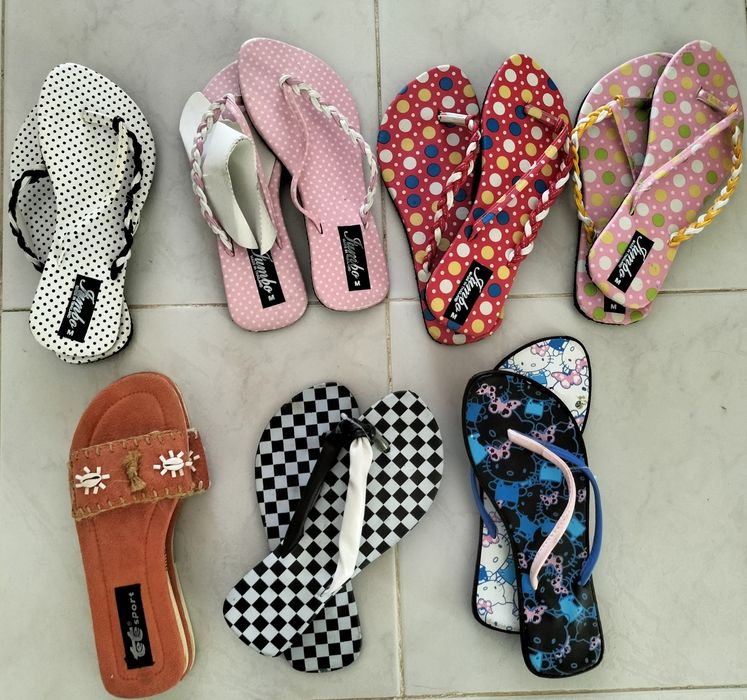 Chinelos de verão