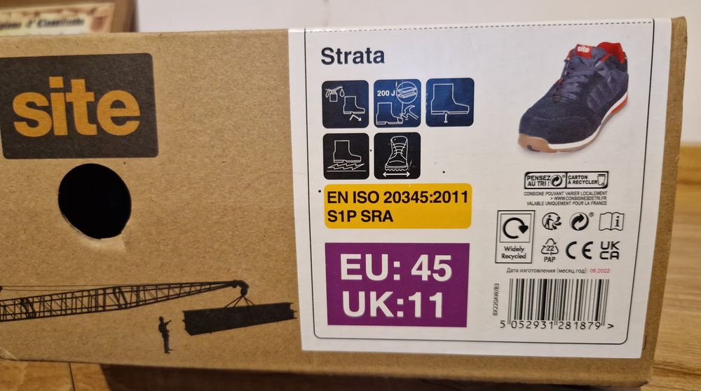 Botas de trabalho s/novas tipo tenis de segurança biqueira de aço n 45