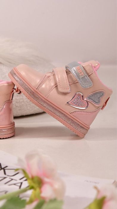 Демісезонні Нові чоботи 23,24,25 ботинки  хайтопи на дівчинку Bbt