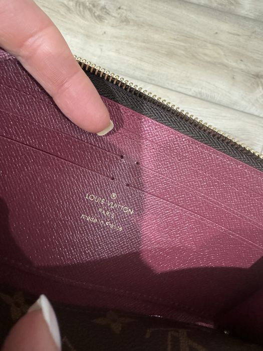 Кошелек , гаманець louis vuitton clemence, оригинал , lv оригінал