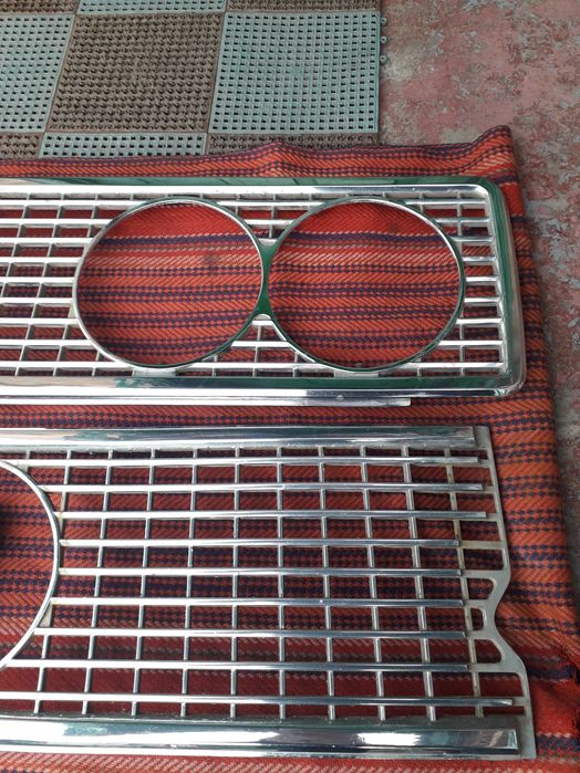 Решітка/решетка радіатора метал СССР хром на Ваз 2103-06