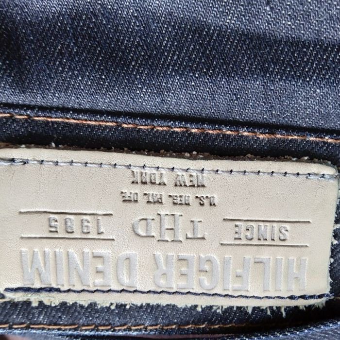 Hilfiger Denim ogrodniczki nogawki 3/4 r S/M stan bdb