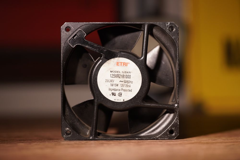 Wentylator chłodzący ETRI 125 XR