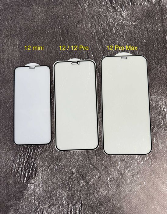 Захисне скло матове iPhone 11 12 13 Pro Max матовое стекло айфон mini