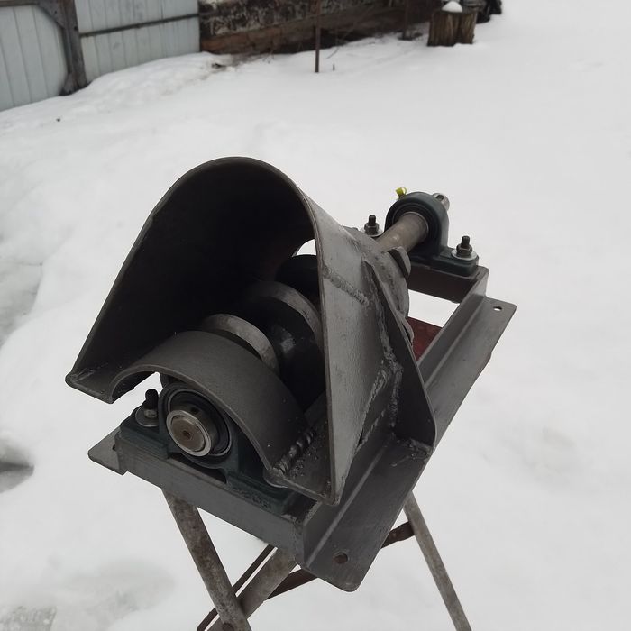 Шнековий подрібнювач до мотоблока, електродвигуна